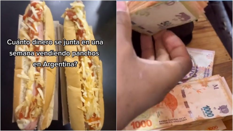 Vive en Argentina, vendió panchos tres semanas y se compró el último celular: el brillante "truco" que utilizó