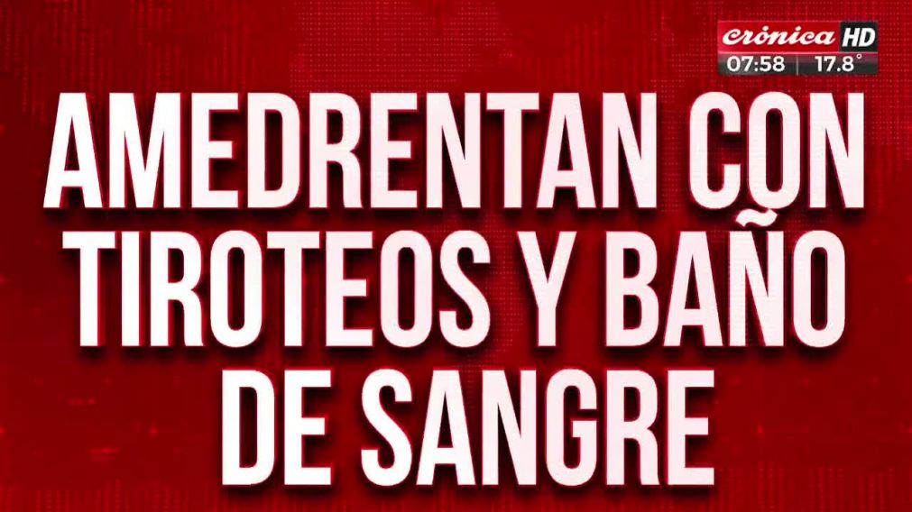Rosario sangrienta: cierran escuelas por violentas amenazas (Crónica HD).