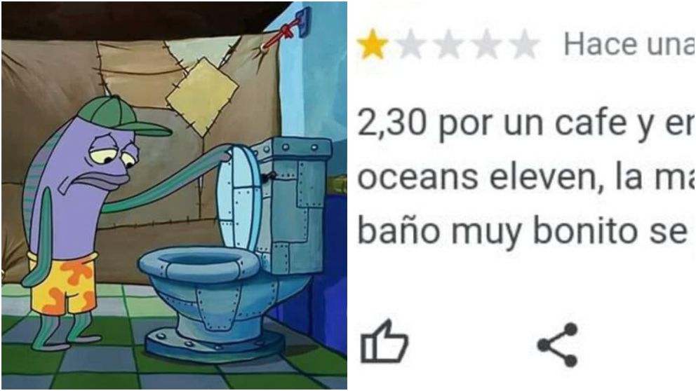 Se quejó del café en un restaurante y confesó que dejó un “regalito” en el baño: “Muy bonito”