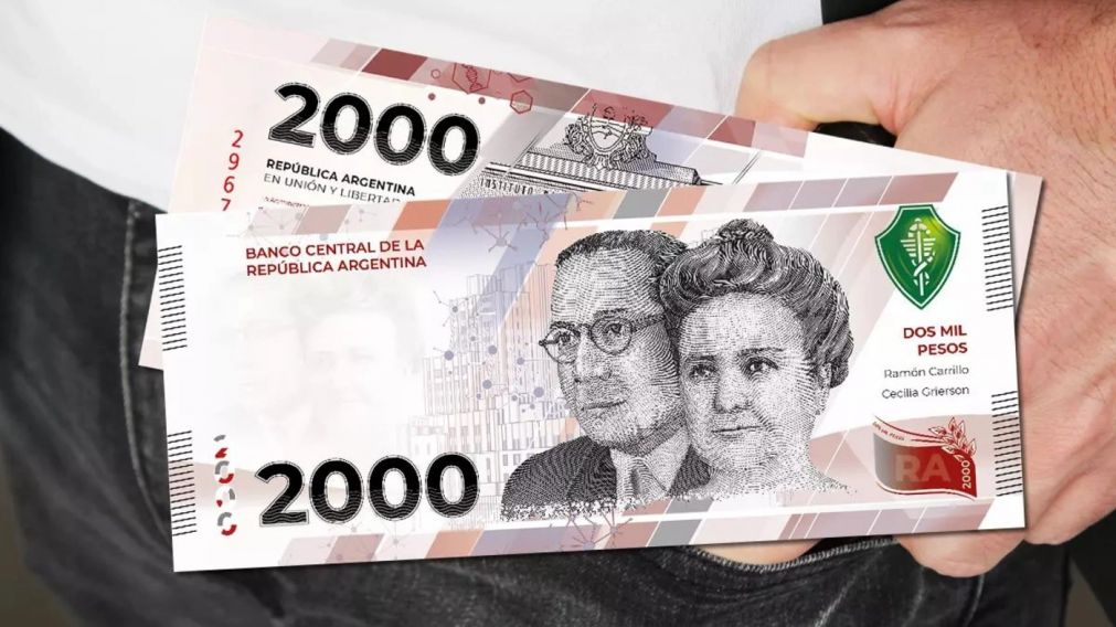 El billete de $2.000 será el de mayor valor en el país.