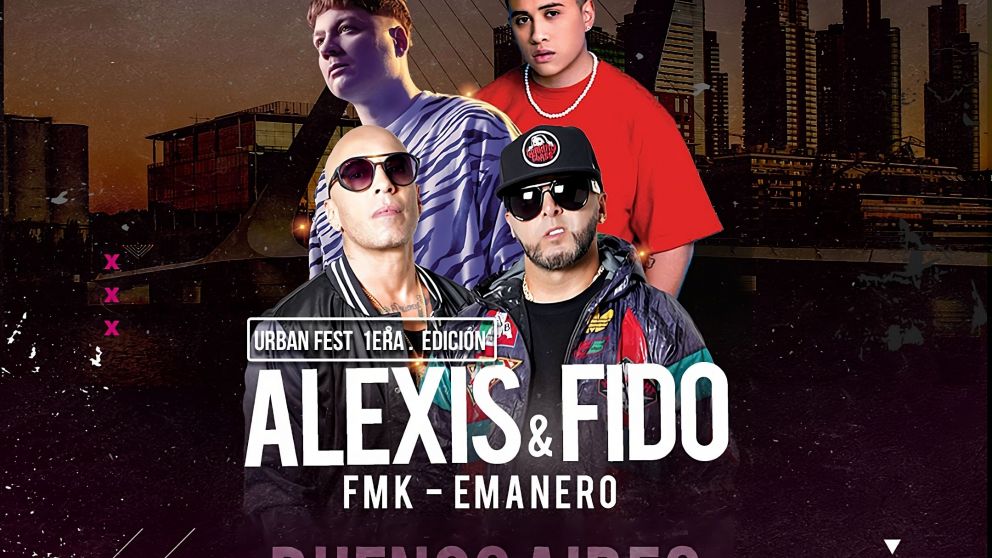 Los artistas que abrir�n la primera edici�n del Urban Fest.