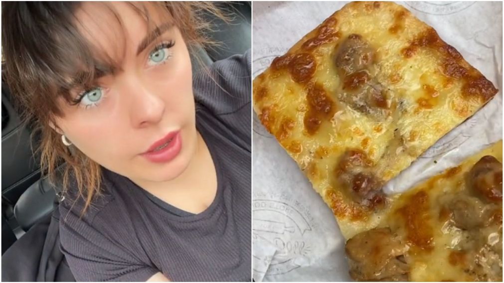 Pagó una cantidad "exorbitante" de plata por dos porciones de pizza en Italia y se hizo viral en TikTok..