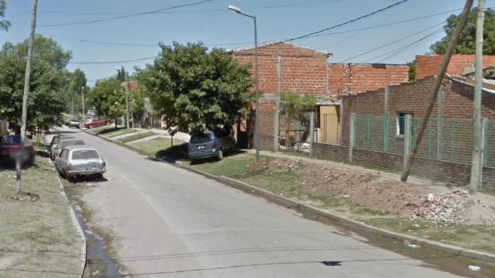 Acá, en este vecindario, se produjo la tentativa de femicidio.