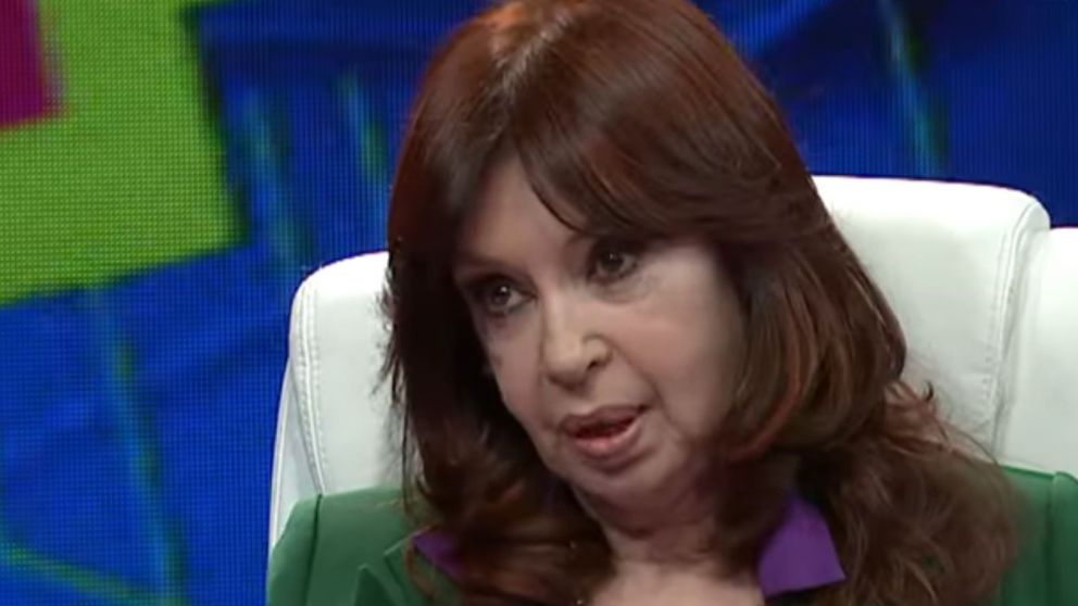 Cristina Kirchner habló de todo (captura).