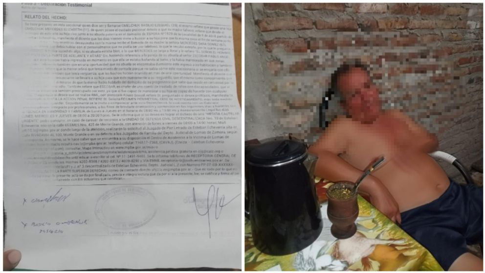 "El novio de la abu me toca la chula y la cola", reveló nena de 11 años abusada a su papá.
