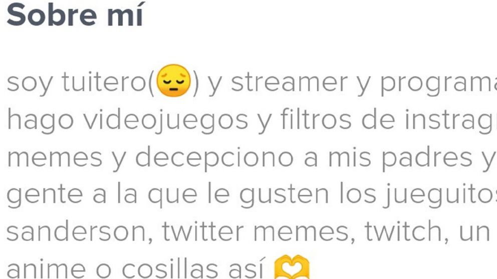 Twitter: puso una insólita biografía en una app de citas y se hizo viral.