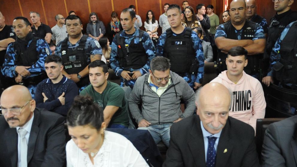 El jurado decidirá si los policías son o no culpables. Foto Télam.