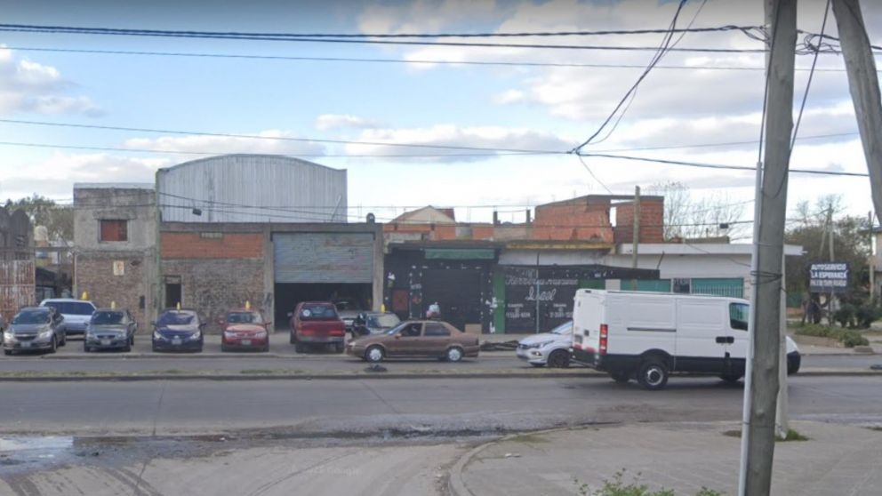 Acá, en esta zona, se generó el enfrentamiento armado.