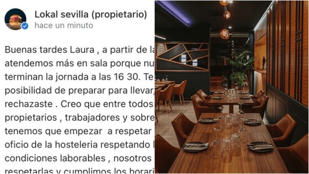Llegó "fuera de hora" a comer a un restaurante, no la atendieron y se quejó en redes: la lapidaria respuesta del dueño