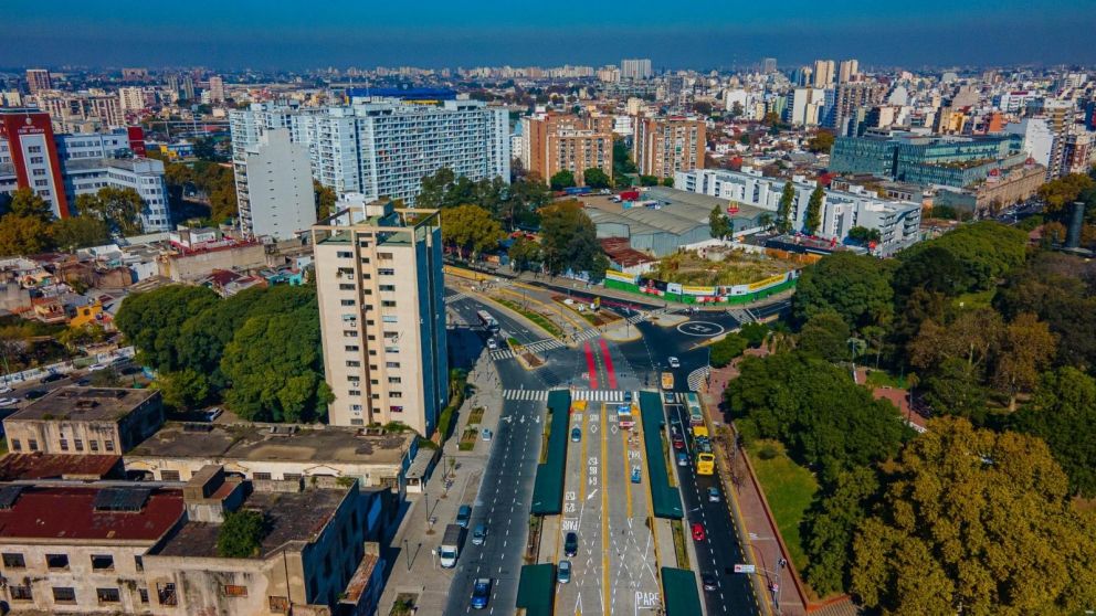 Este martes se inauguró un nuevo tramo del Metrobus del Bajo (Gentileza Gobierno de la Ciudad).