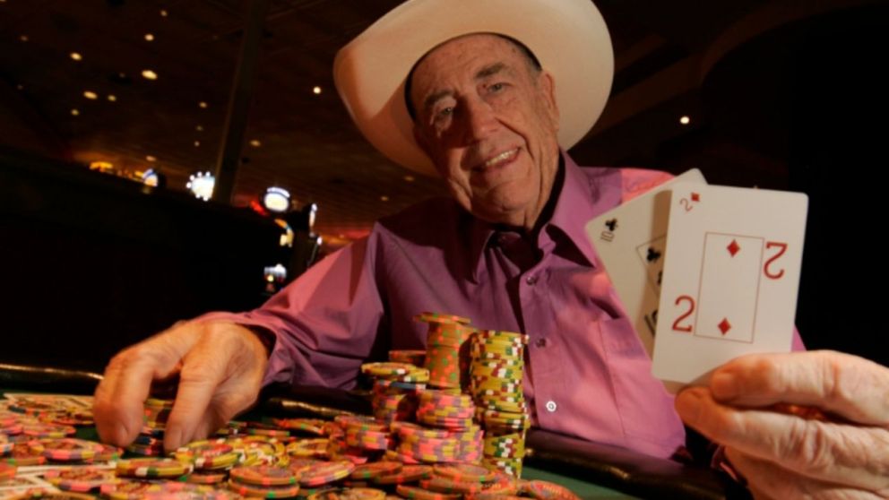 Doyle Brunson fue considerado como uno de los emblemas del póker a nivel mundial (Archivo).