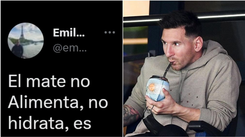 Criticó al mate y recibió las peores críticas por parte de los usuarios de Twitter.