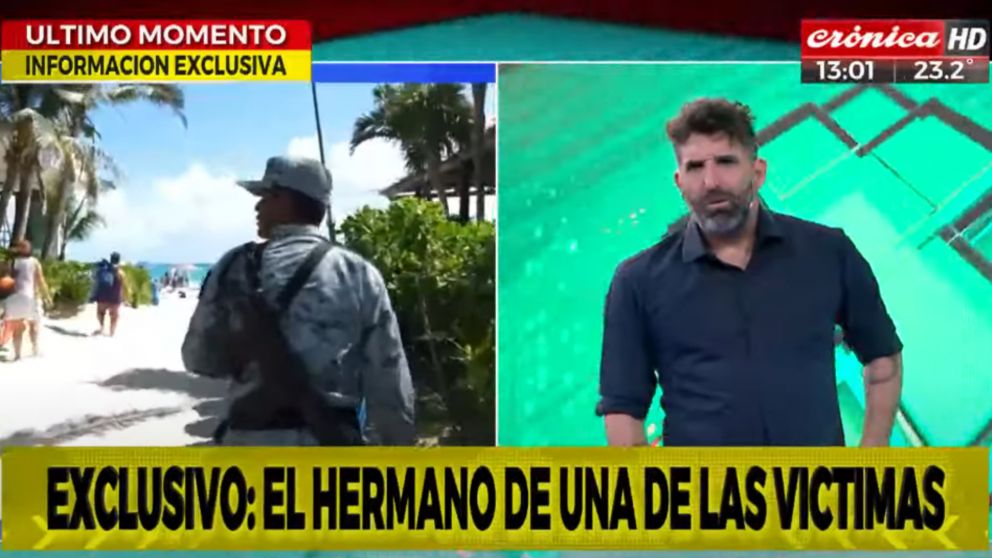 "Fue a traición y por la espalda", dijo Marcos, el hermano de una de las víctimas.