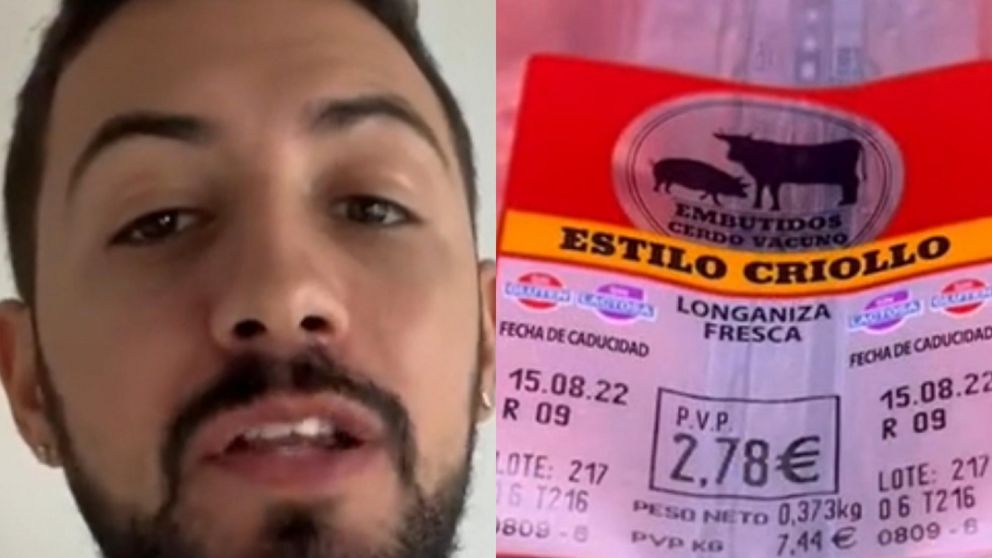 Cómo es que él hace para elaborar una comida típica criolla en otro país (TikTok / @maxitelleri).