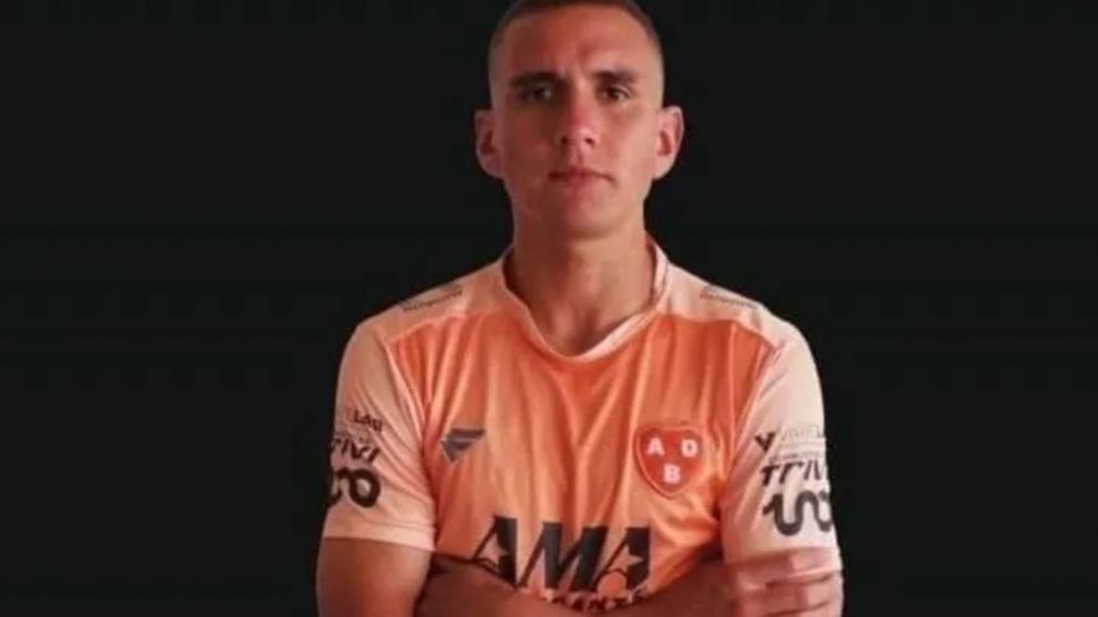 Federico Potarski jugaba como defensor en el club Berazategui.