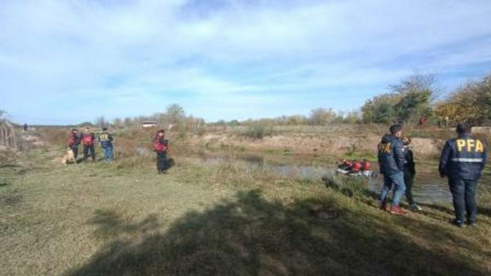 Se realiza un rastrillaje "secreto" por la búsqueda de Lucas Escalante (Télam).
