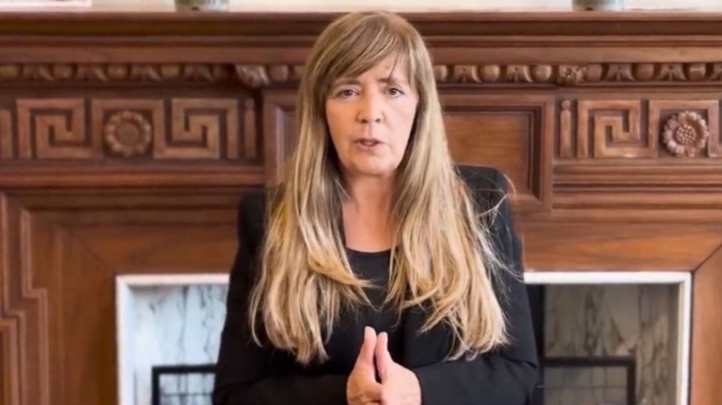 El descargo de Gabriela Cerruti en su cuenta personal de Twitter.