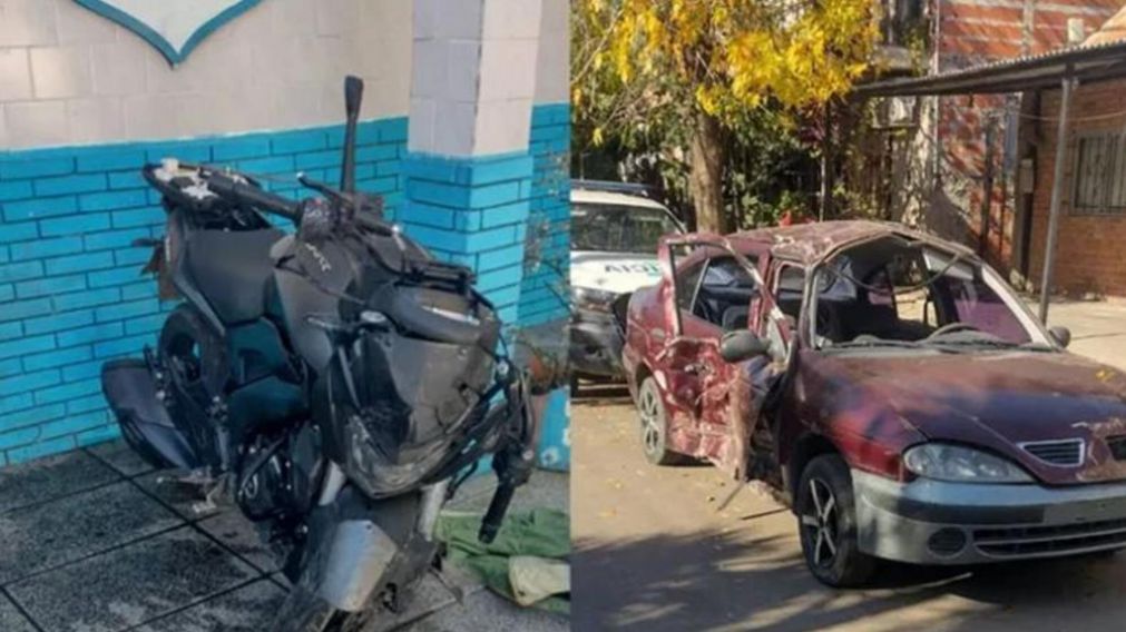 La moto tenía pedido de captura activa y embistió al Renault Megane, en el que viajaba la menor que murió.