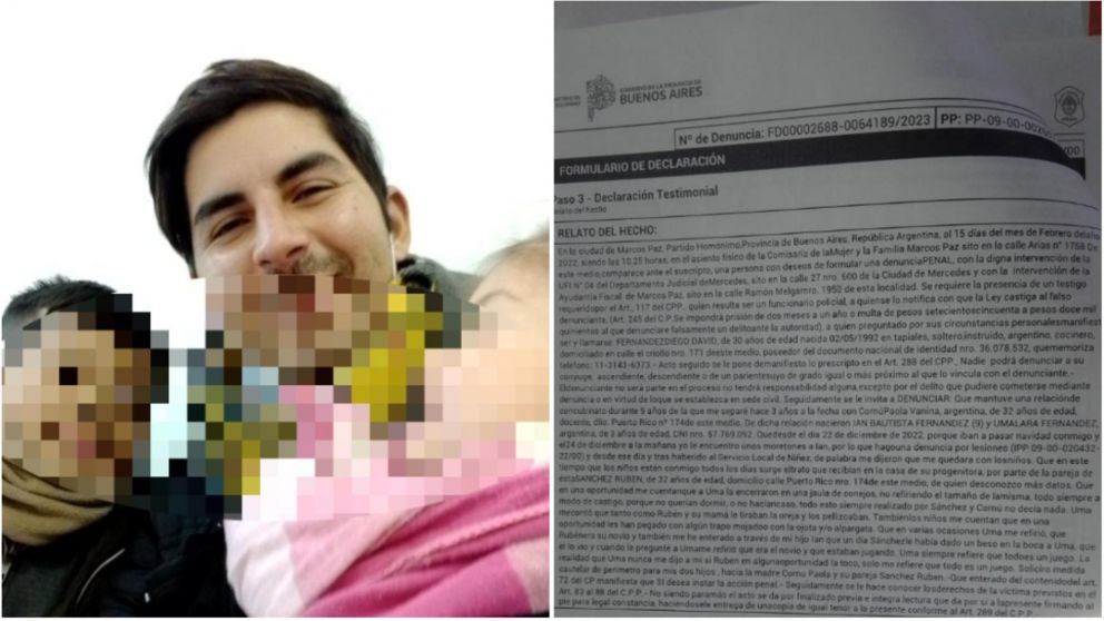 Padre desesperado reclama que sus hijos sufren maltrato de parte de su progenitora y de su pareja.