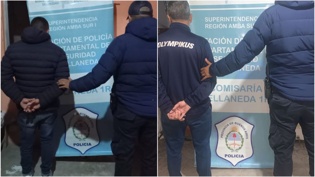 Los sospechosos fueron sorprendidos durante cuatro allanamientos.