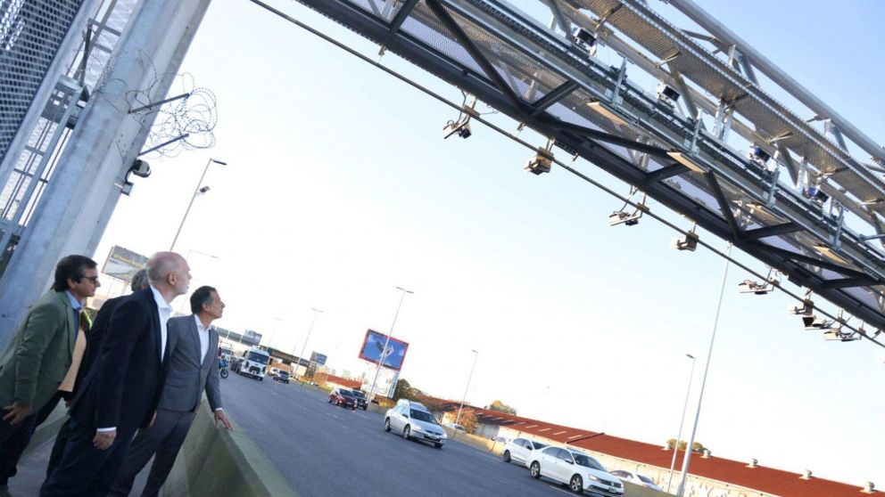 Horacio Rodríguez Larreta supervisó este martes las cámaras instaladas para el nuevo sistema (Gentileza Gobierno porteño).