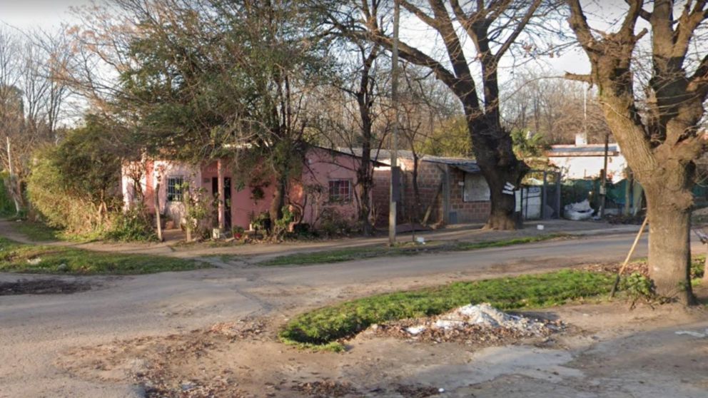 La zona donde se produjo el crimen de Alejandro Gustavo Arias.