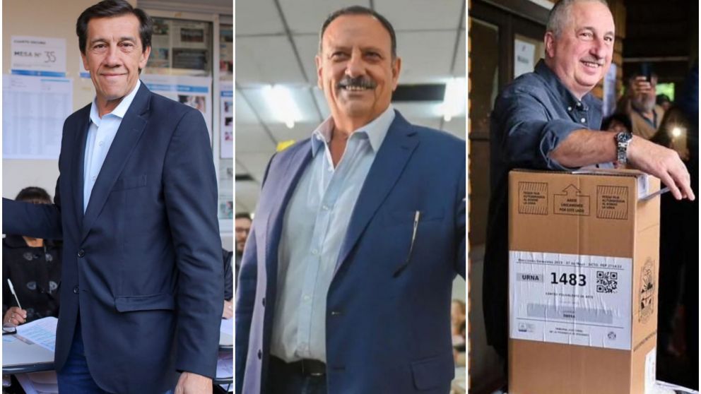 Carlos Sadir, Ricardo Quintela y Hugo Passalacqua se impusieron en las elecciones del domingo.