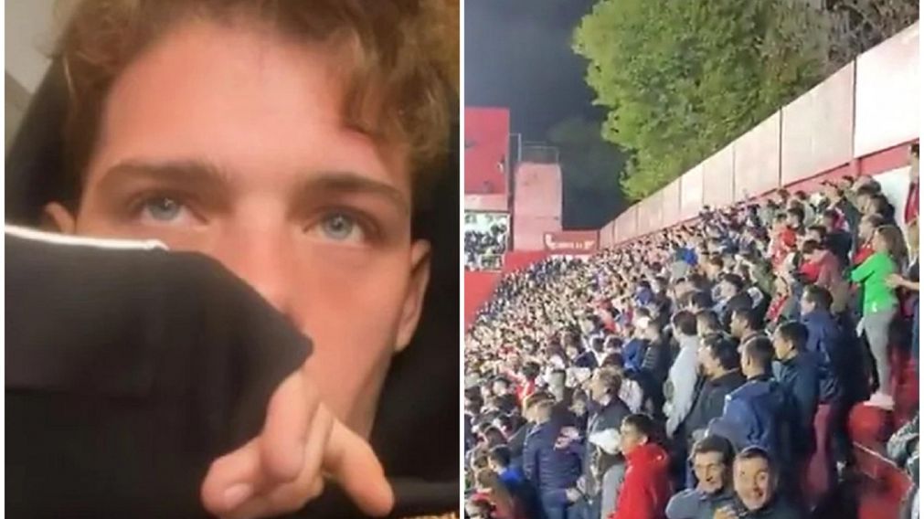 Los hinchas de Argentinos Juniors cargaron a Independiente y la colecta de Maratea.