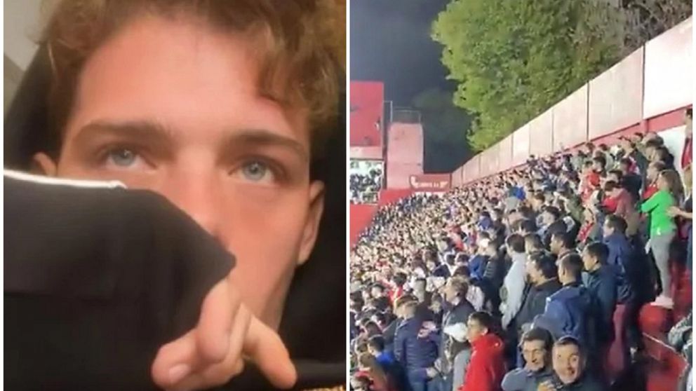 Los hinchas de Argentinos Juniors cargaron a Independiente y la colecta de Maratea.