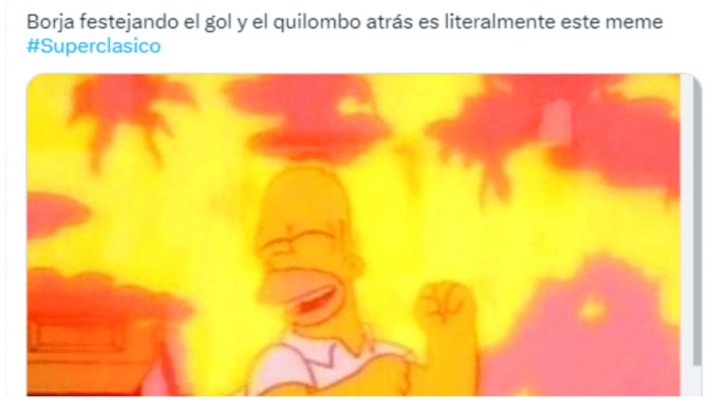 El Superclásico terminó en polémica.