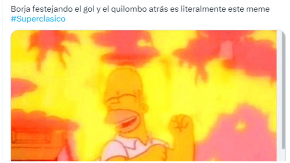 El Supercl�sico termin� en pol�mica.