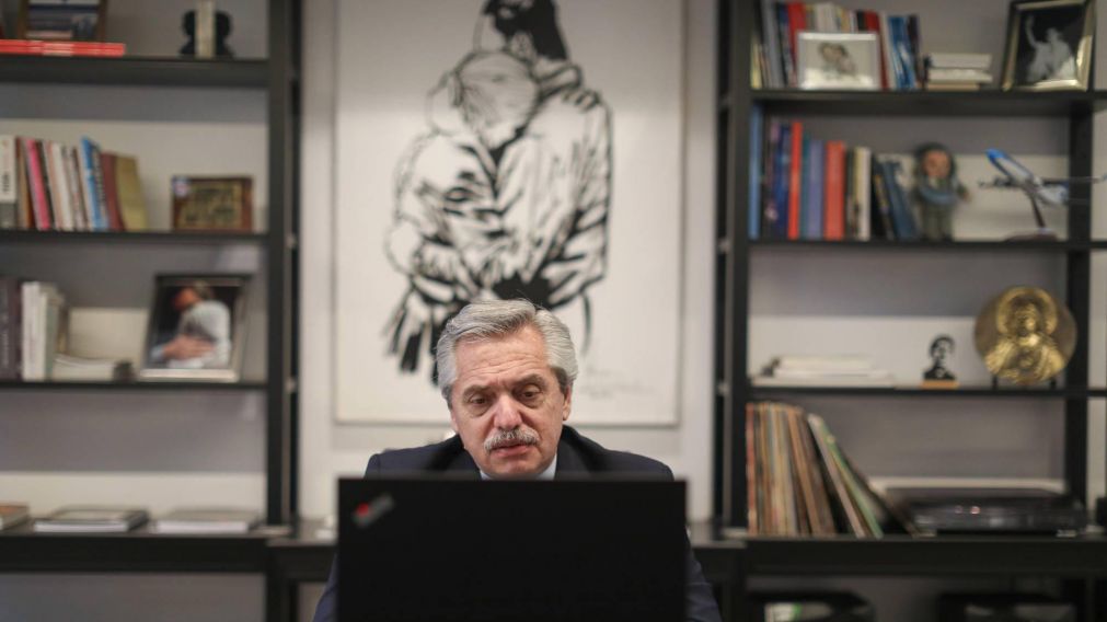 Alberto Fernández le dedicó un mensaje a Evita Perón por Twitter.