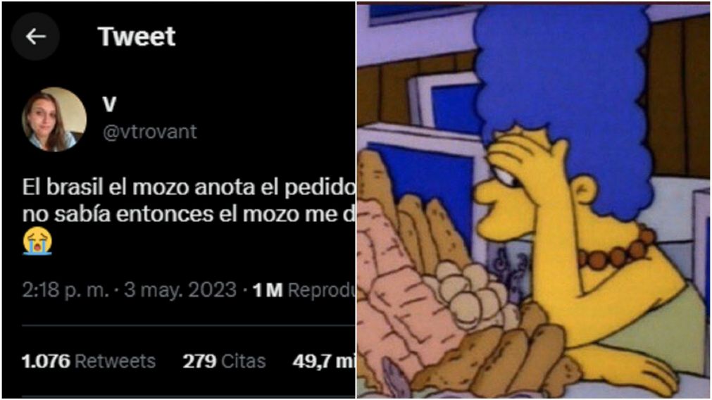 Una joven compartió la confusa experiencia que vivió en un restaurante en Brasil e hizo estallar a todos en Twitter.