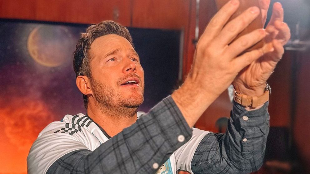 Chris Pratt: otro que se subió a la "Scaloneta".