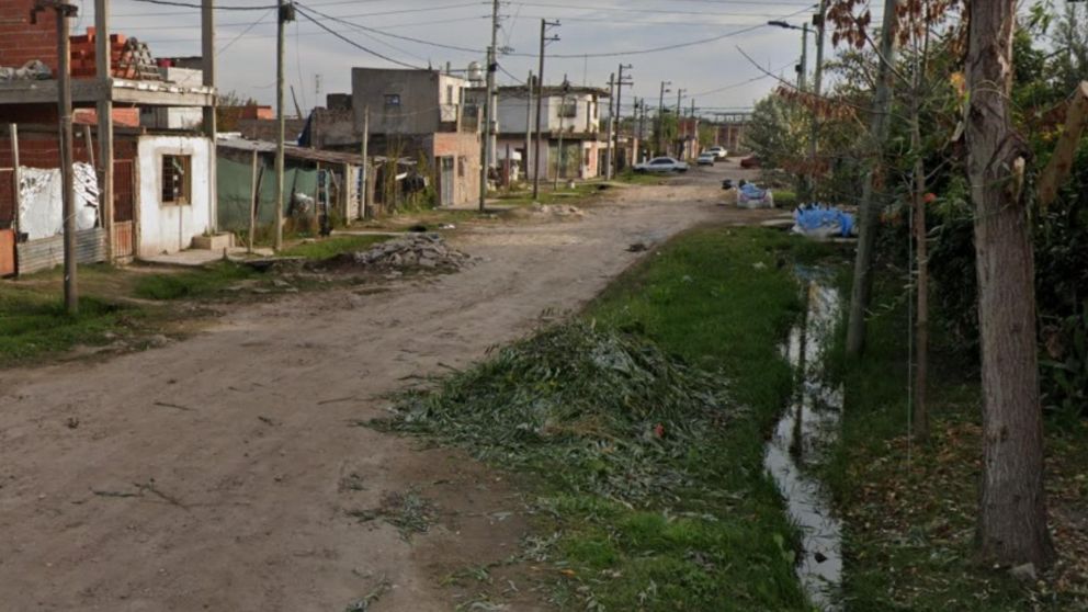 En este vecindario se consumó el homicidio del muchacho.
