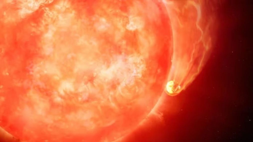 Un equipo de astr�nomos registr� la primera evidencia de una�estrella moribunda, similar al Sol, devorando un planeta.
