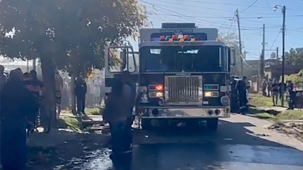 Dos hermanitos murieron en un feroz incendio en una casa: "Los encontramos abrazados" (Imagen El Dia de Escobar).