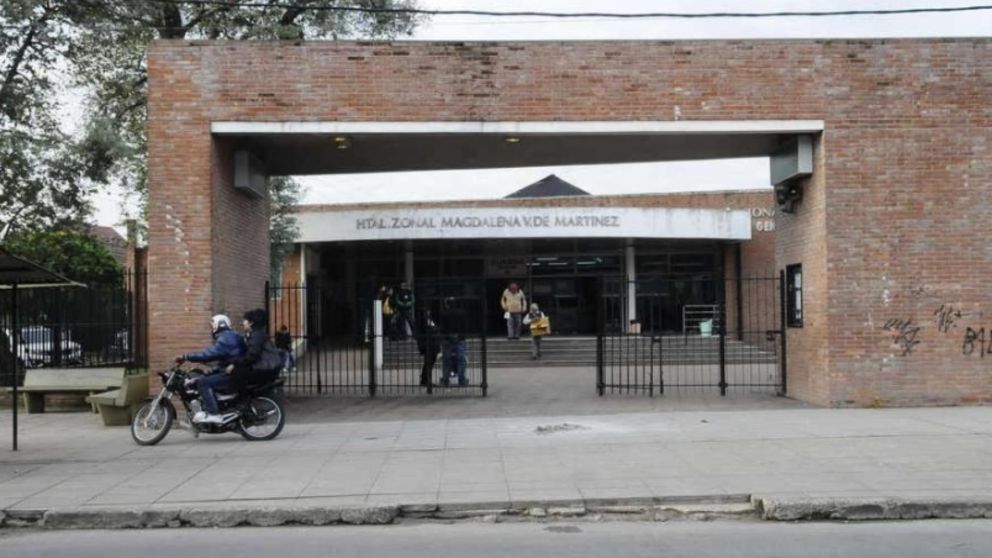 Acá, este hospital, perdió la vida Matías Nicolás Orsingher.