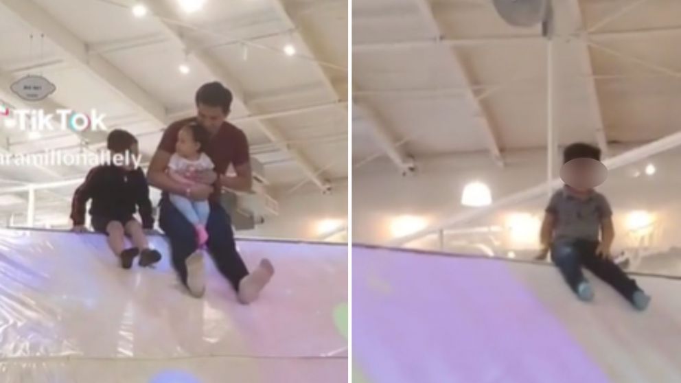 El divertido video que comparti� una usuaria en el que su esposo confunde a su hijo (TikTok / @jaramillonallely).