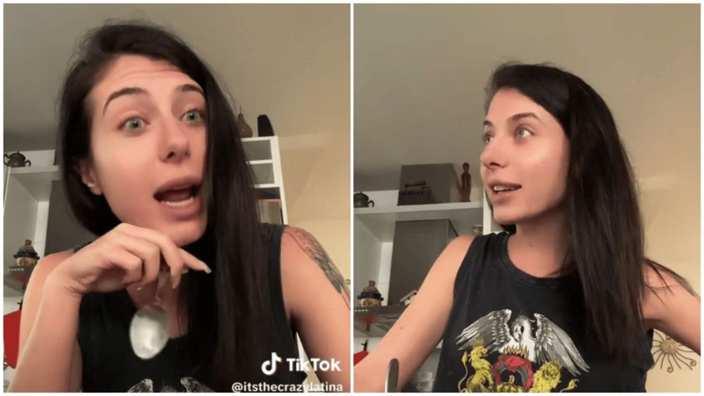 Una joven reveló un insólito truco para conseguir hombres y es viral (TikTok/@itsthecrazylatina).