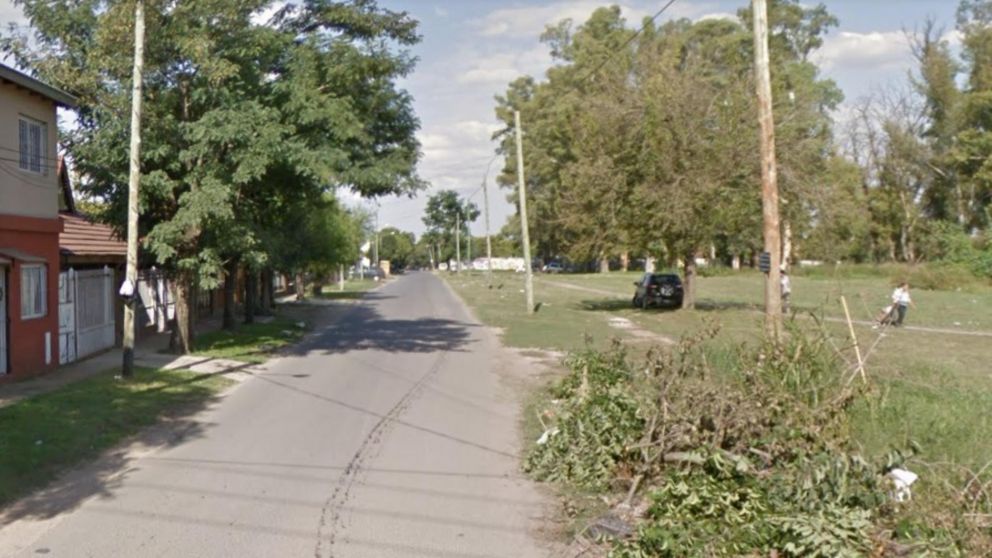 Acá, en este vecindario, se produjo el confuso incidente.