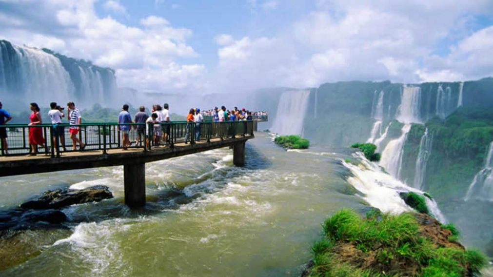 Las Cataratas del Iguaz�, en Misiones, uno de los lugares m�s elegidos para visitar.
