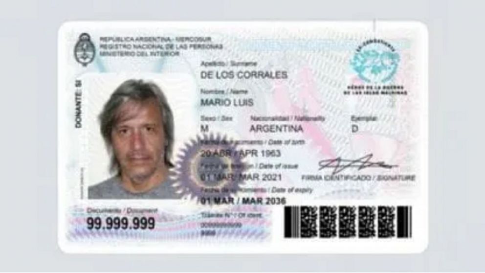 Nuevo dise�o del DNI argentino: qui�nes deber�n cambiarlo.