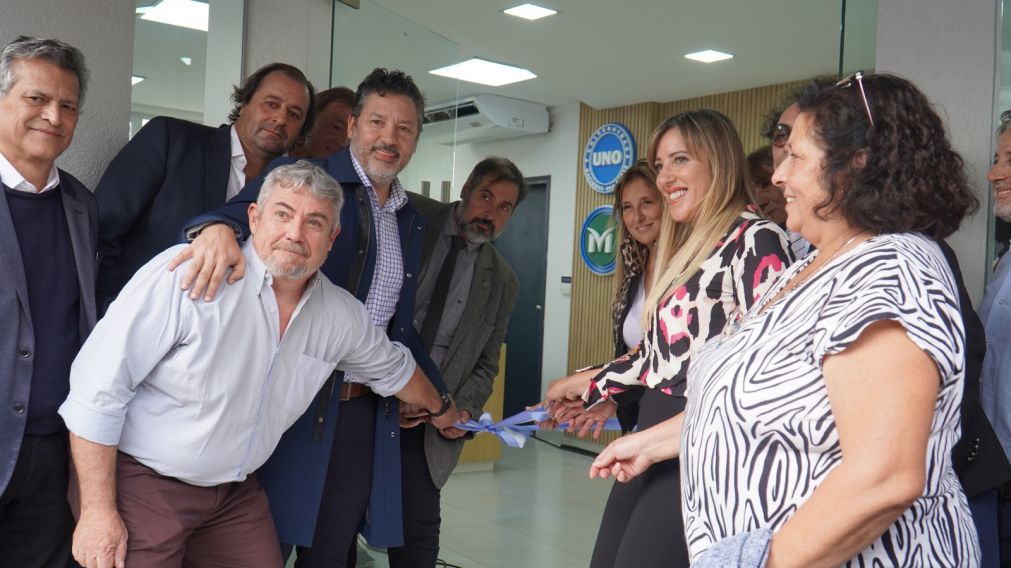 La inauguración del Hospital Odontológico de Merlo.