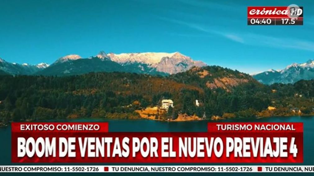 Previaje 4: más de 300 mil personas accedieron al programa