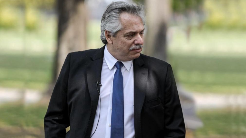 Alberto Fernández encabeza la reunión en la sede del Partido Justicialista.