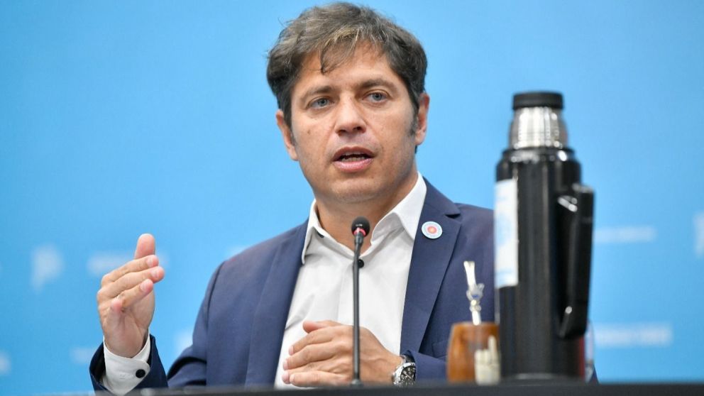 "Me acabo de enterar, estaba viajando para acá y me dijeron que sacó un video el presidente", reconoció el mandatario bonaerense.