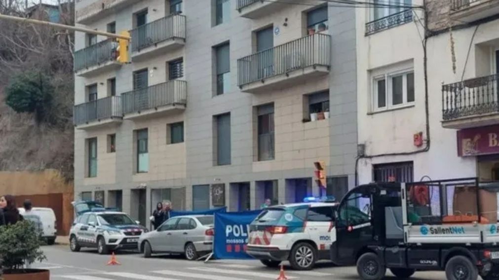 El edificio donde vivían las gemelas con sus padres.