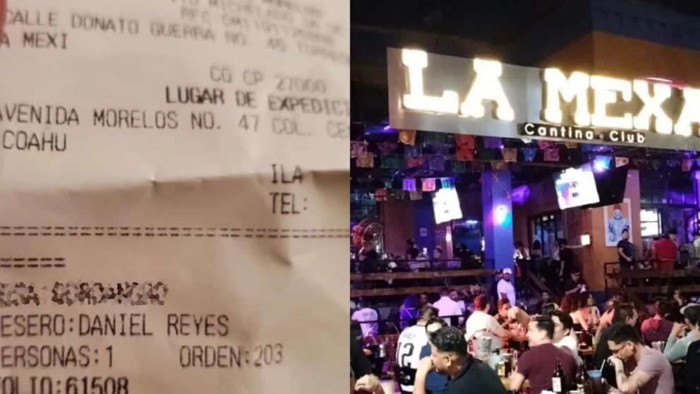 Le dejaron un insulto en el ticket de un restaurante y alertó en las redes: “Nunca me había sentido tan discriminada”.