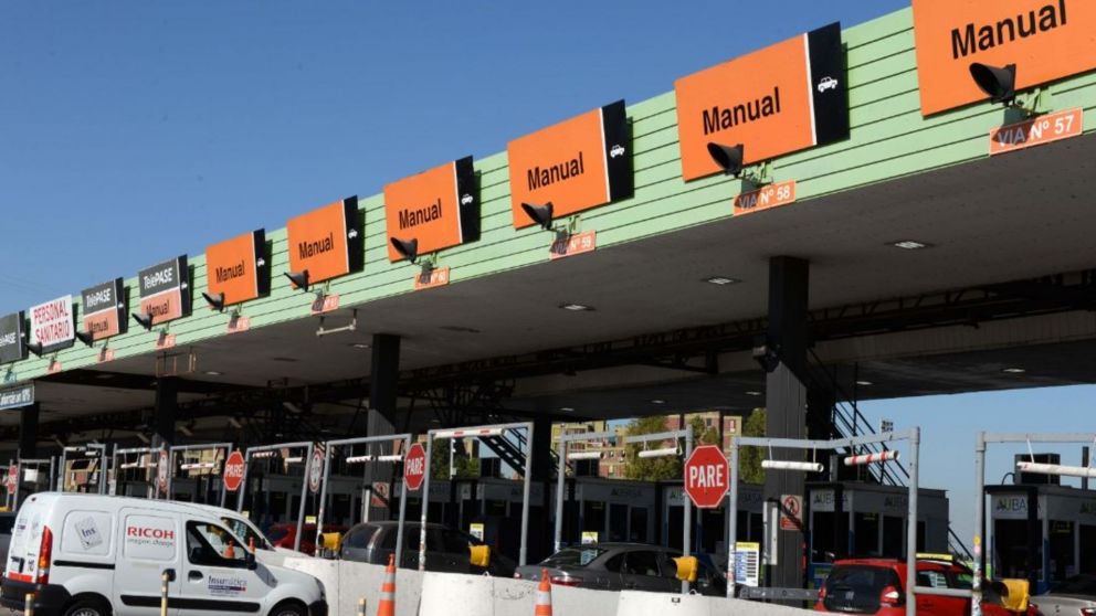 Además, desde el próximo mes no habrá más diferencia entre los valores de las tarifas de pago automático y manual de los peajes (Crónica/Nahuel Ventura).